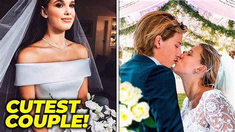 millie bobby brown wedding photos